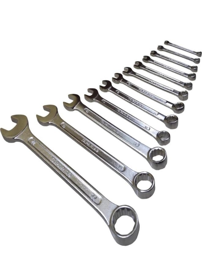 Taparia Combination Spanner Set 12pc Wrench Chrome Vanadium CSS12 - Image 2